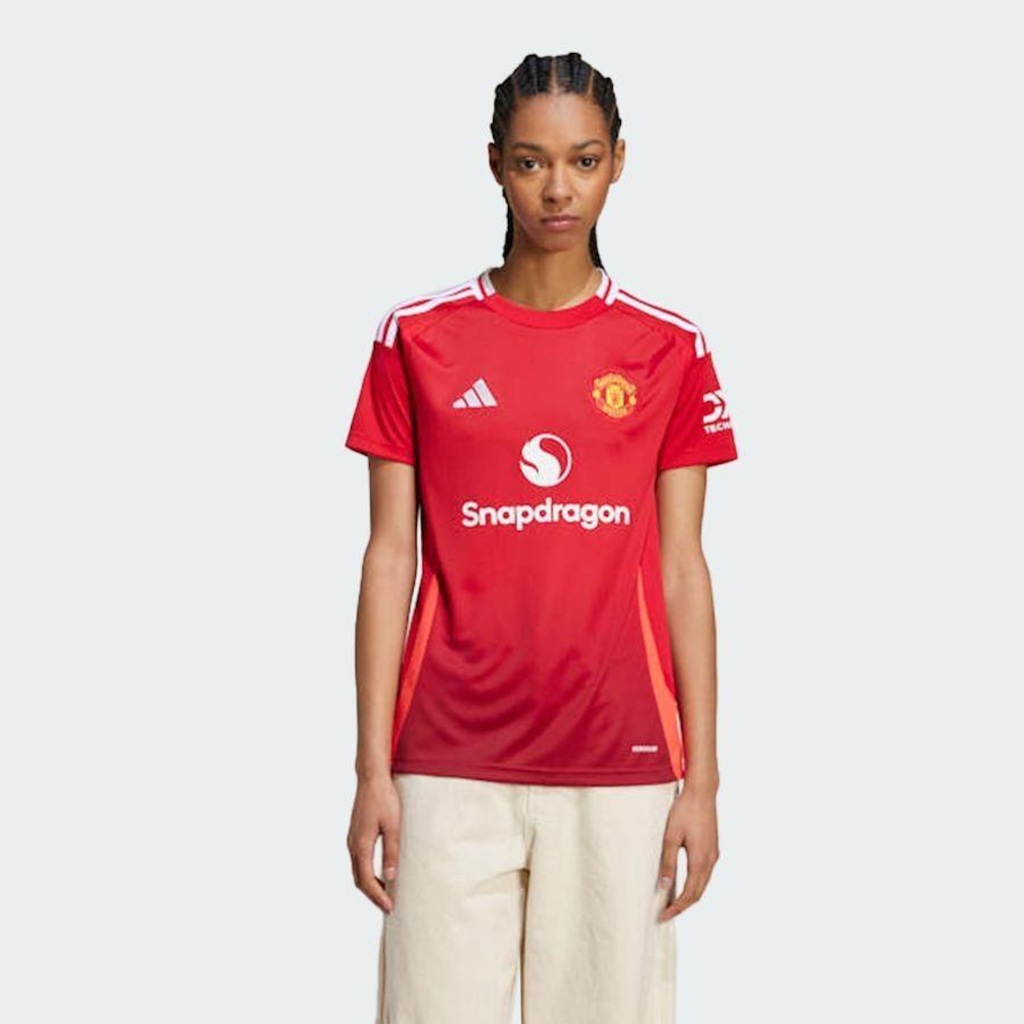 Imagem 3 do produto Camisa 1 Manchester United 24/25 adidas - Feminina
