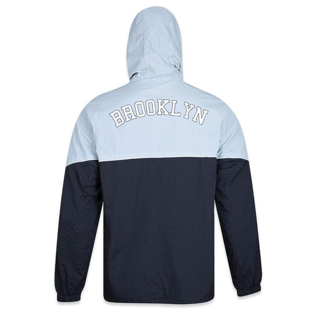 Imagem 2 do produto Jaqueta Corta Vento New Era Brooklyn Nets Club House - Masculino