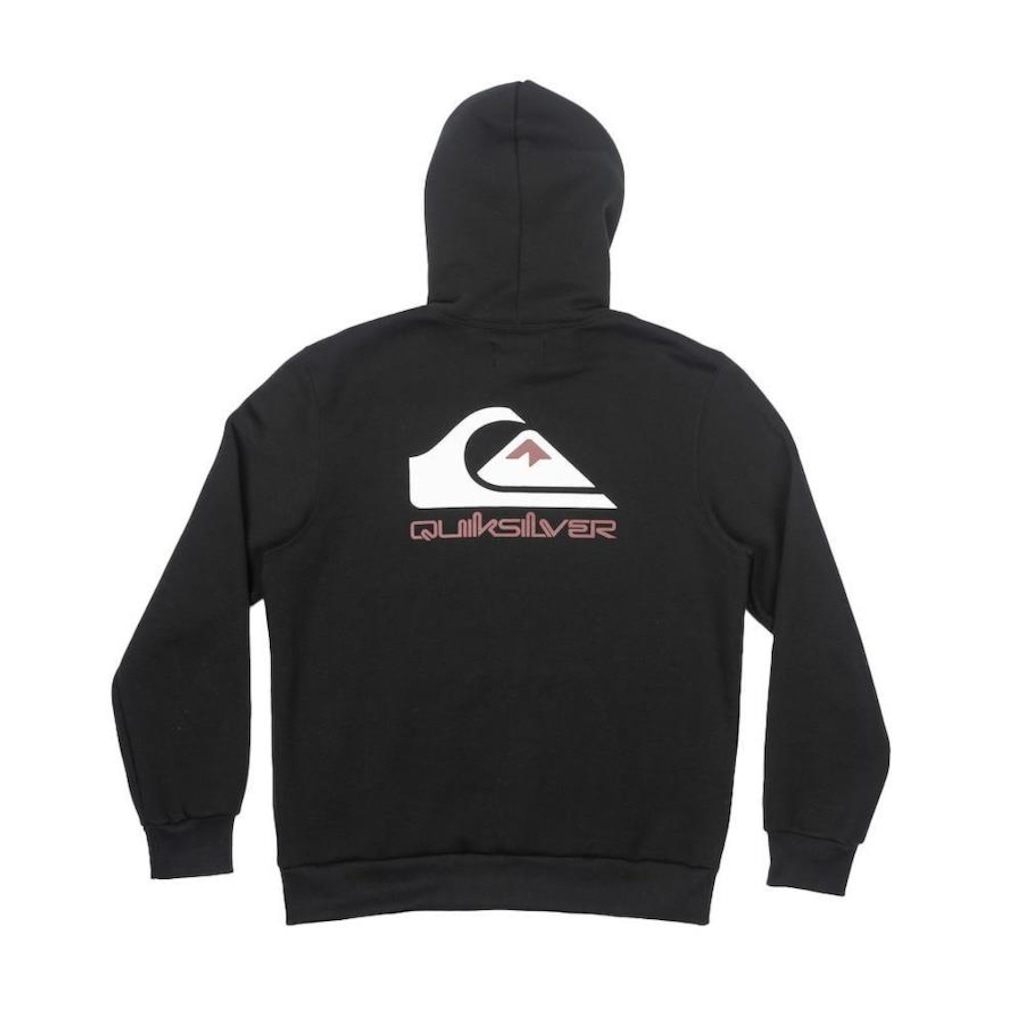 Imagem 4 do produto Blusão de Moletom Quiksilver Canguru Omni Logo Fc - Masculino