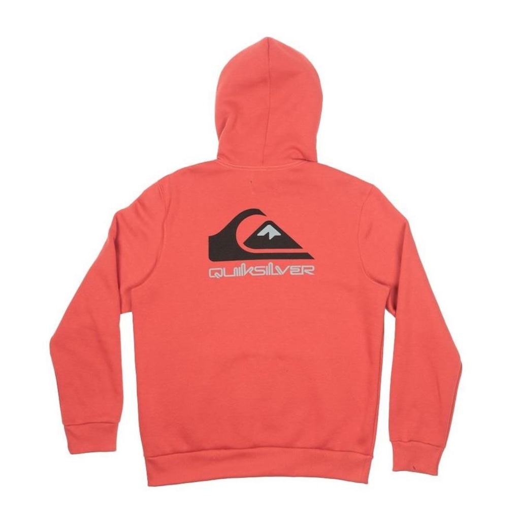 Imagem 4 do produto Blusão de Moletom Quiksilver Canguru Omni Logo Fc - Masculino