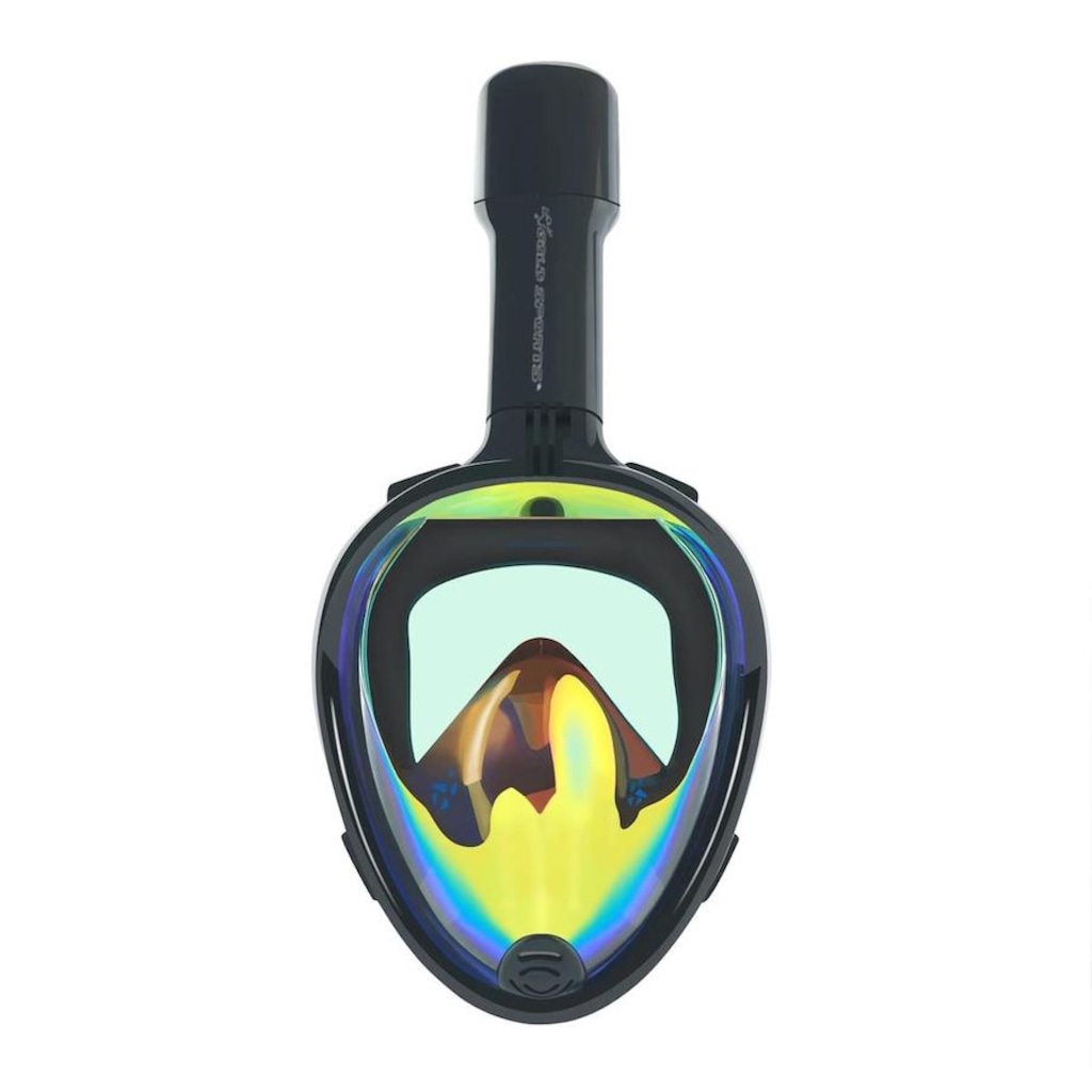 Imagem 2 do produto Mascara Subaquática de De Mergulho Gold Sports Pro Polarizada Full Face com Snorkel