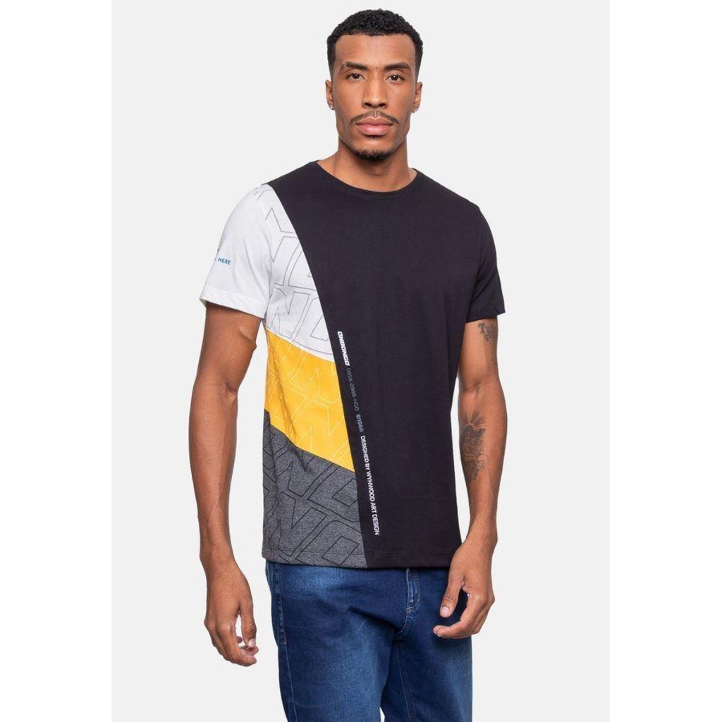 Imagem 2 do produto Camiseta Onbongo Mostarda - Masculina