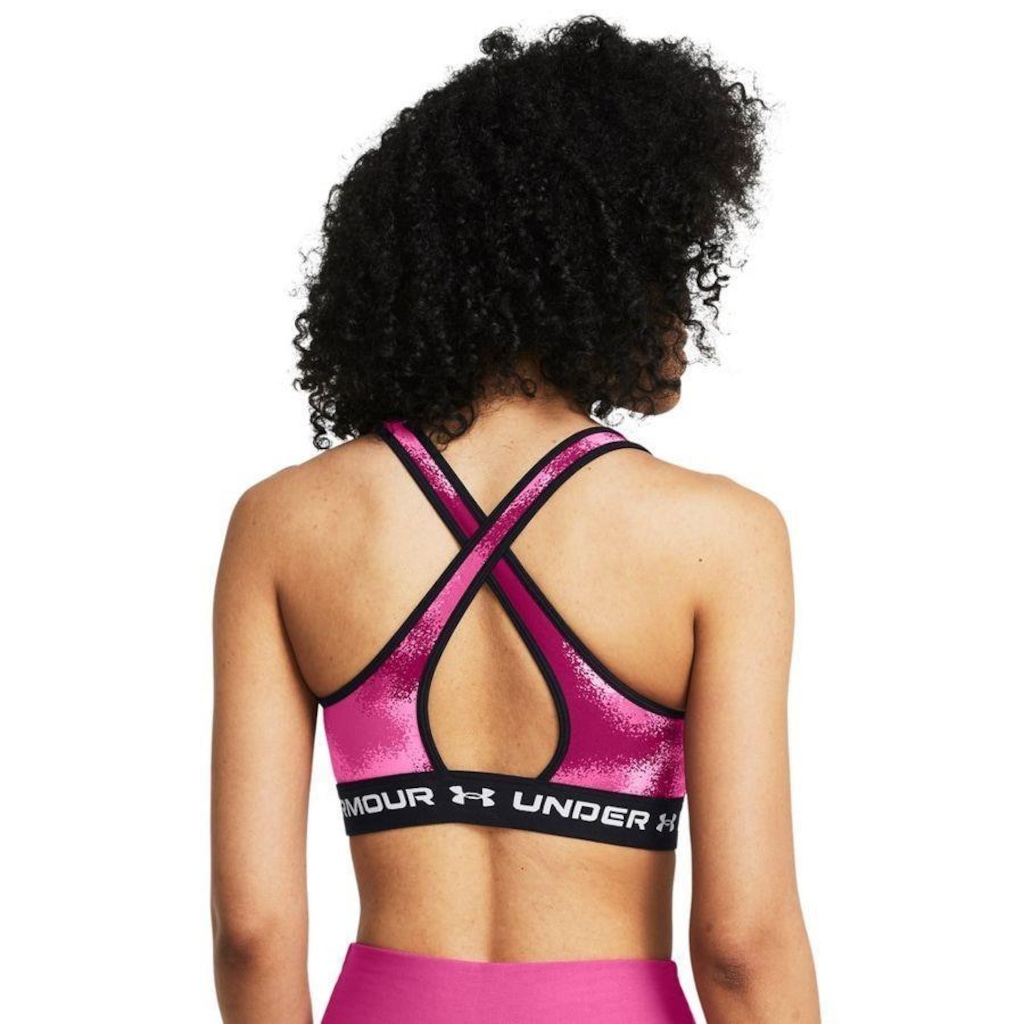 Imagem 2 do produto Top Under Armour Crossback Mid Print - Feminino