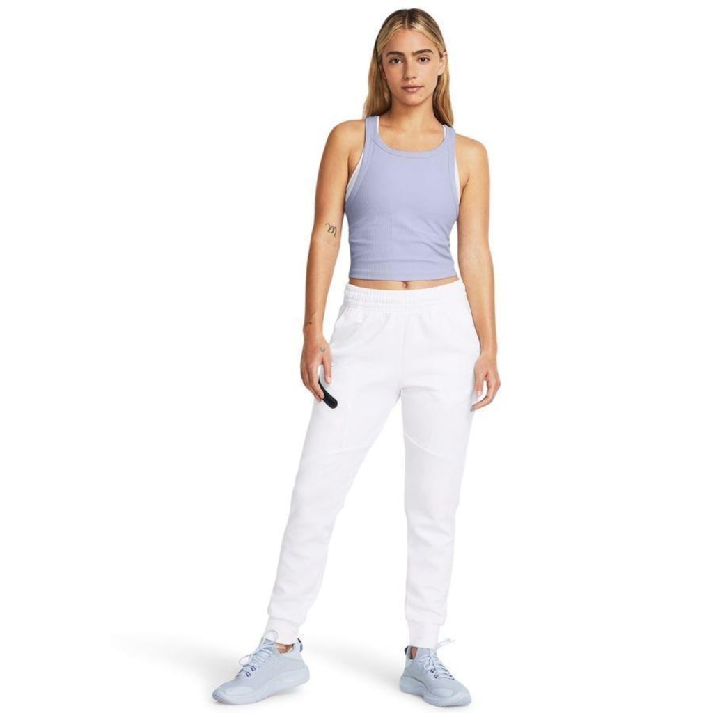Imagem 4 do produto Regata Under Armour Treino Meridian Cropped - Feminina