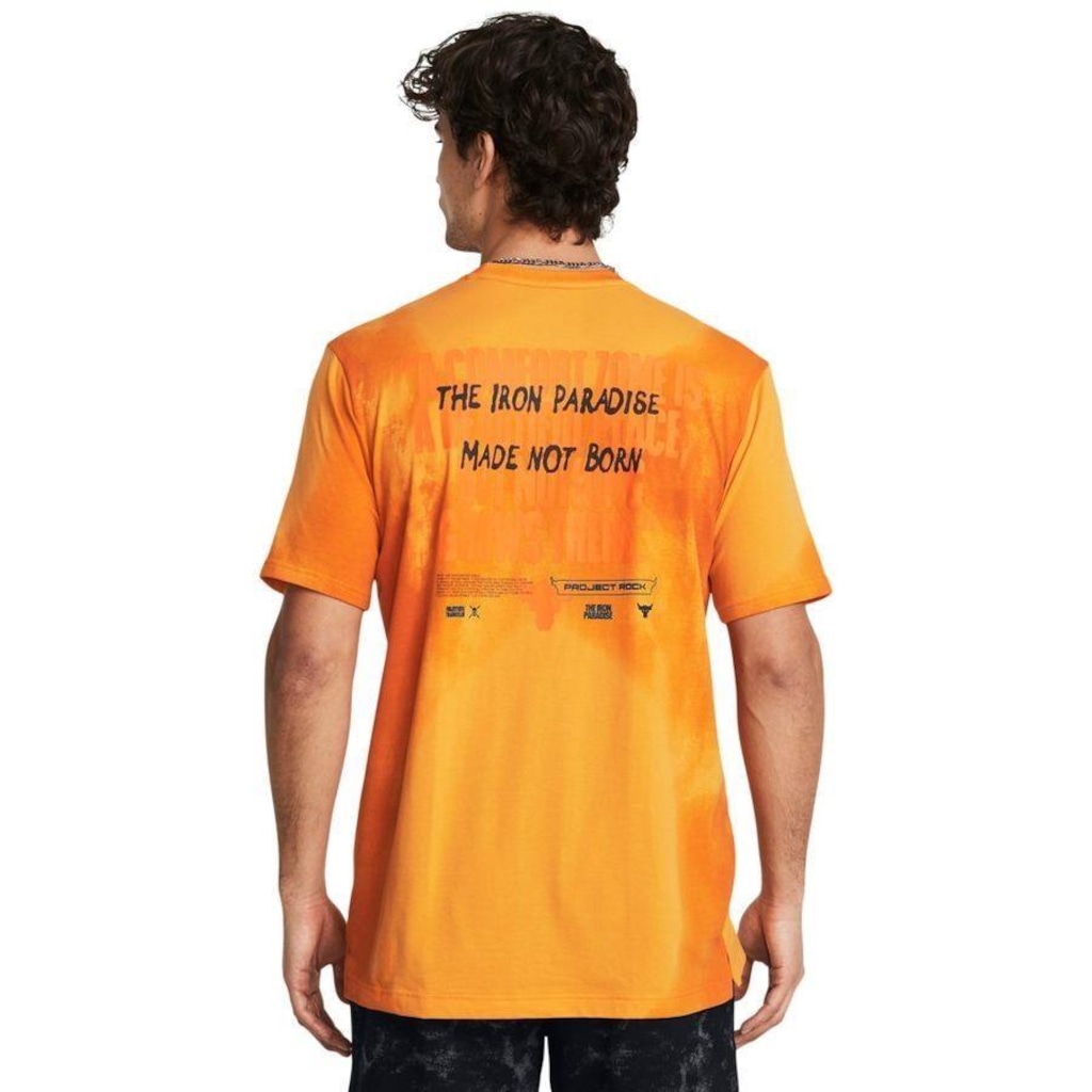 Imagem 2 do produto Camiseta Under Armour Project Rock Sun Wash Graphic - Masculina