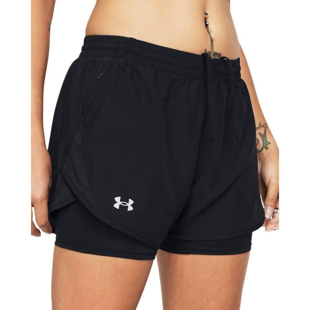Imagem 3 do produto Shorts 2 em 1 Under Armour Corrida Fly By - Feminino