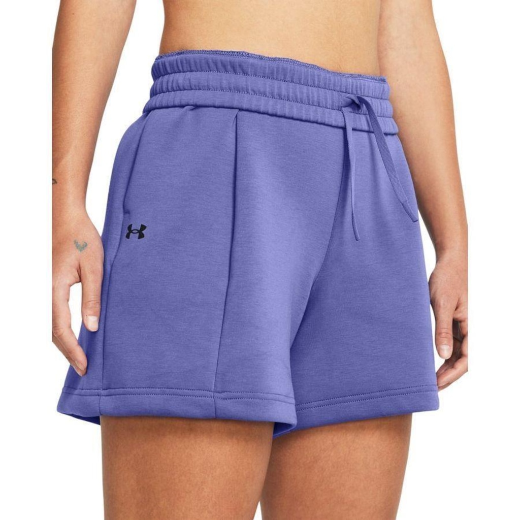 Imagem 3 do produto Shorts Under Armour Unstoppable Fleece Pleated - Feminino