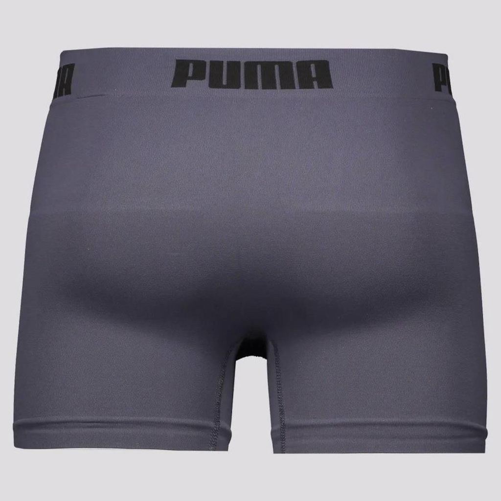 Imagem 3 do produto Kit Cueca Boxer Puma Anatomic sem Costura - 3 Unidades - Masculina
