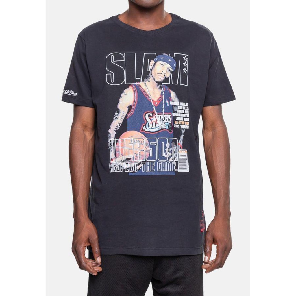Imagem 2 do produto Camiseta Mitchell & Ness Slam Philadelphia 76Ers Allen Iverson - Masculina
