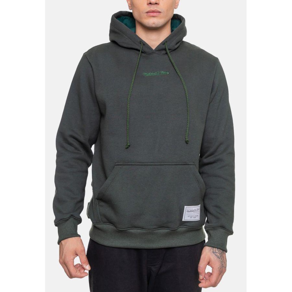 Imagem 3 do produto Blusão De Moletom Com Capuz Mitchell & Ness Classic Militar - Masculino