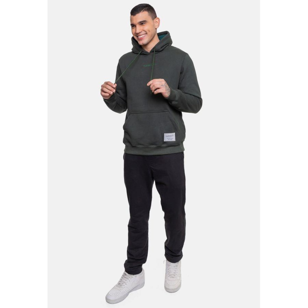 Imagem 5 do produto Blusão De Moletom Com Capuz Mitchell & Ness Classic Militar - Masculino