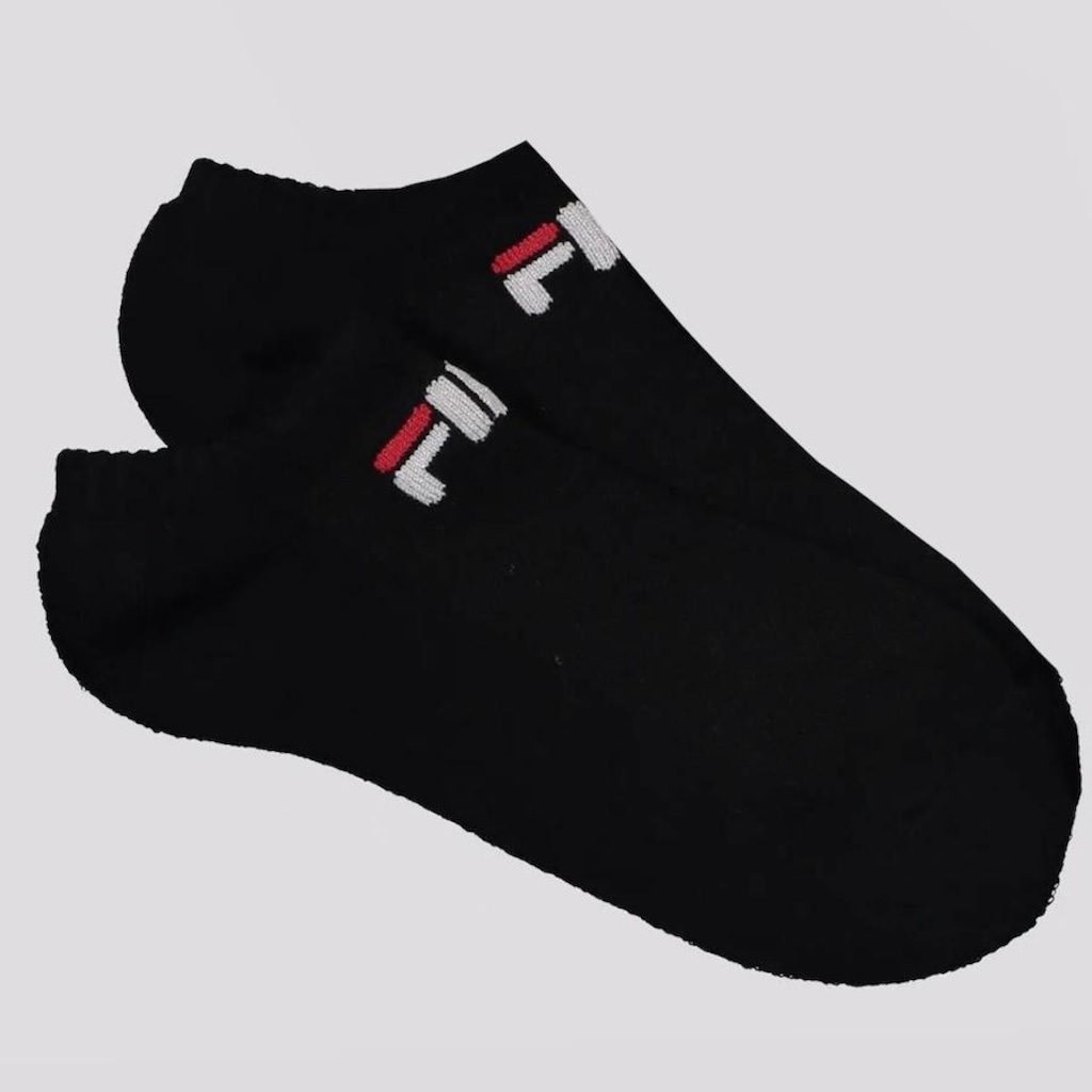 Imagem 2 do produto Kit Meias Fila Light com 12 Pares Cano Curto - Adulto