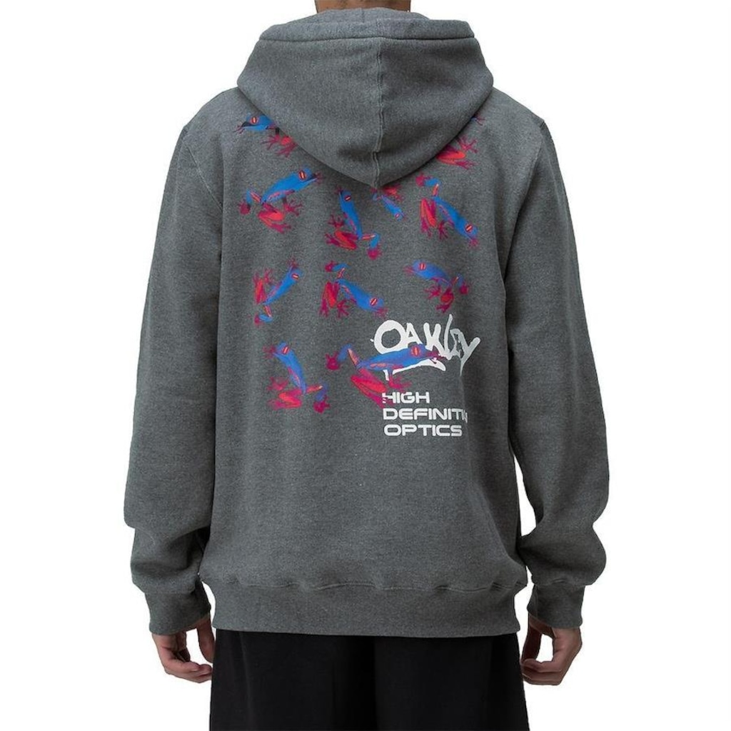 Imagem 2 do produto Blusão de Moletom Oakley Canguru High Definition Optics - Masculino