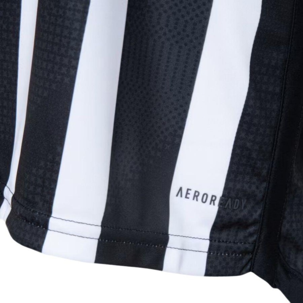 Imagem 5 do produto Camisa Atlético Mineiro I 2024/25 Adidas Torcedor Infantil - Preta/Branca - Adidas - Unissex