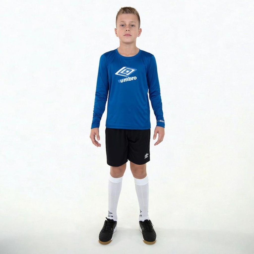 Imagem 4 do produto Camisa Manga Longa Umbro Basic Uv - Infantil
