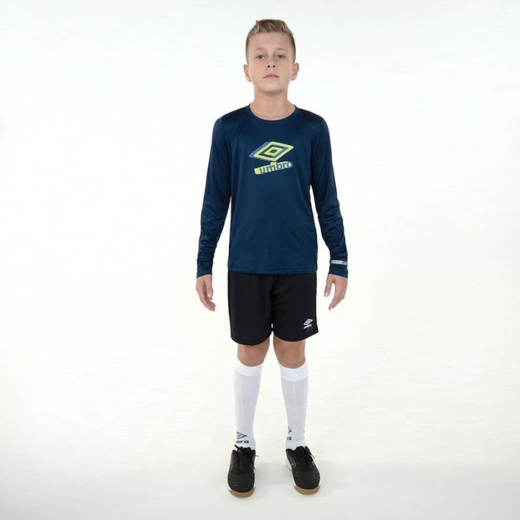 Imagem 5 do produto Camisa Manga Longa Umbro Basic Uv - Infantil