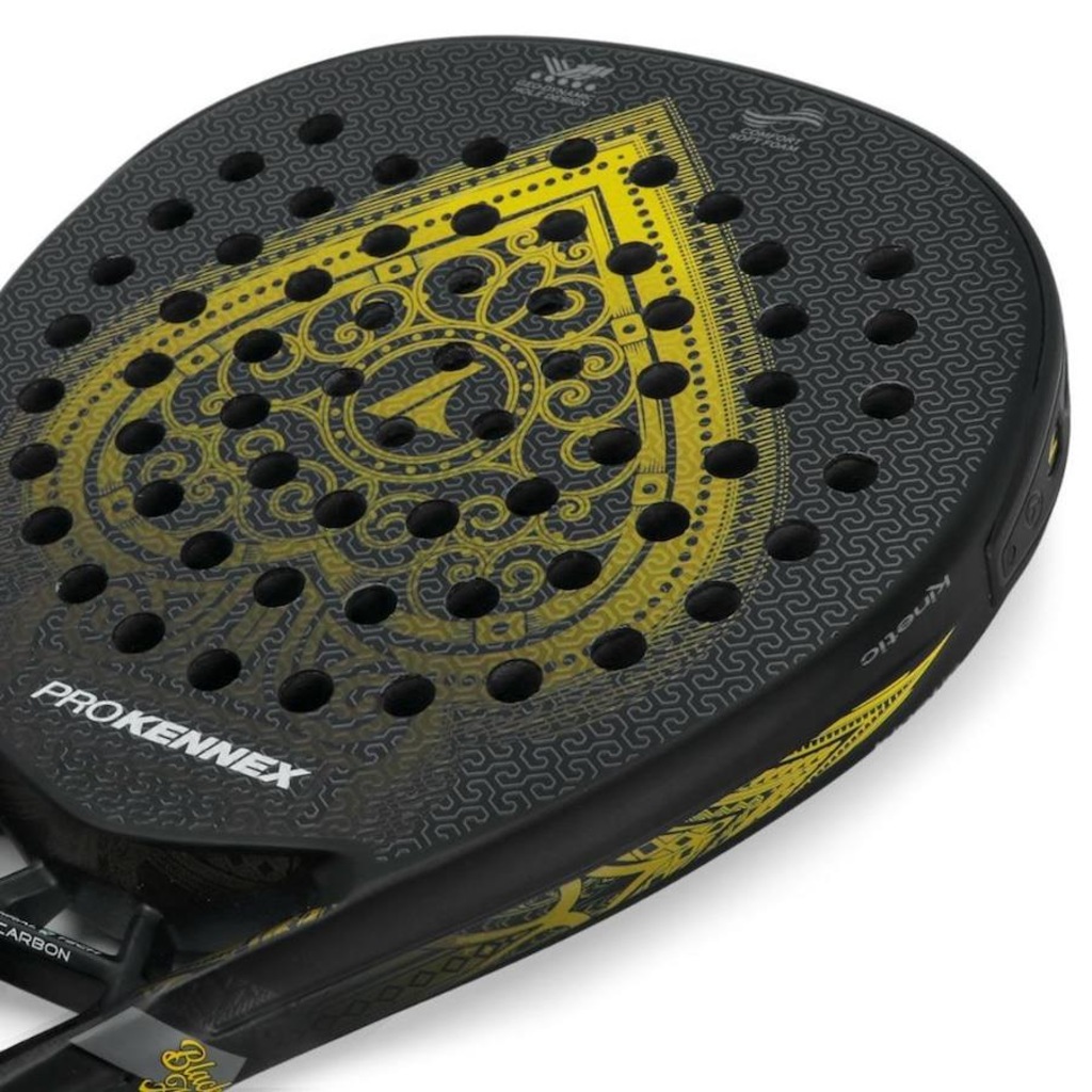Imagem 2 do produto Raquete de Padel Prokennex Kinect Black Ace Gold