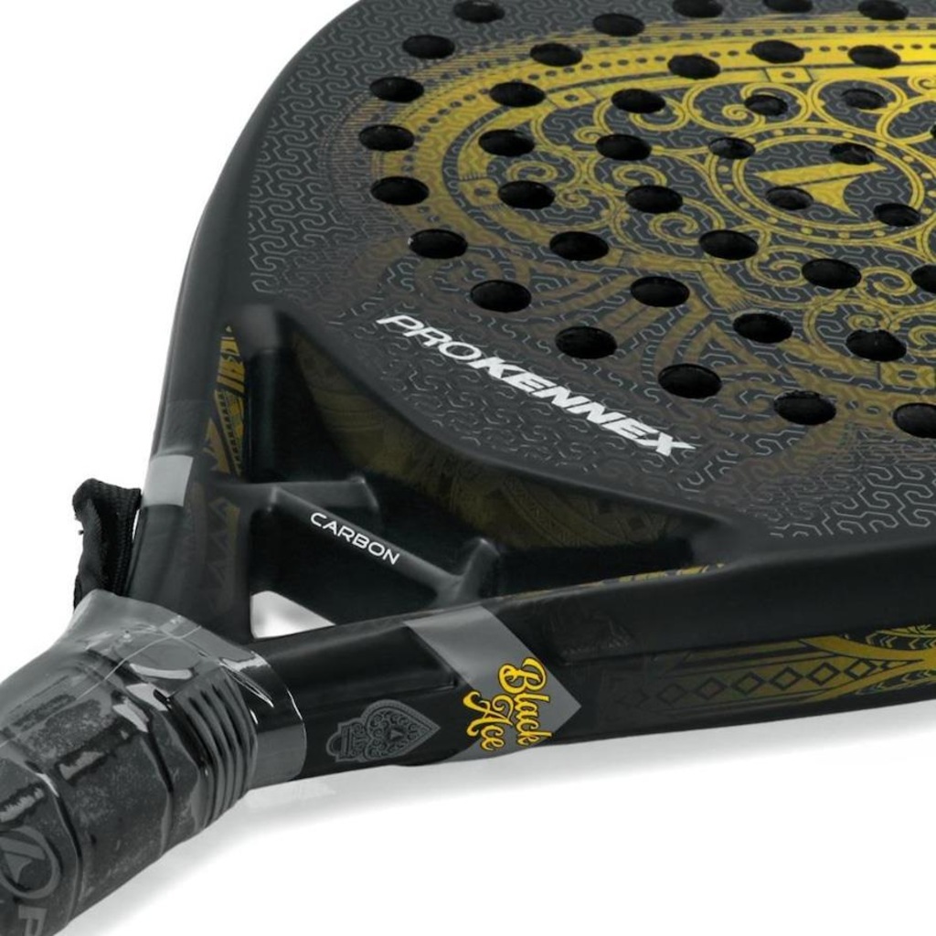 Imagem 3 do produto Raquete de Padel Prokennex Kinect Black Ace Gold