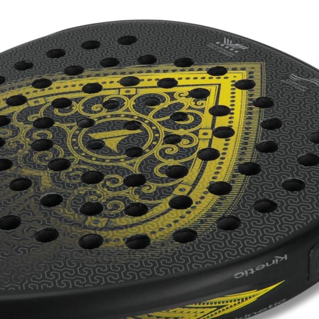 Imagem 4 do produto Raquete de Padel Prokennex Kinect Black Ace Gold