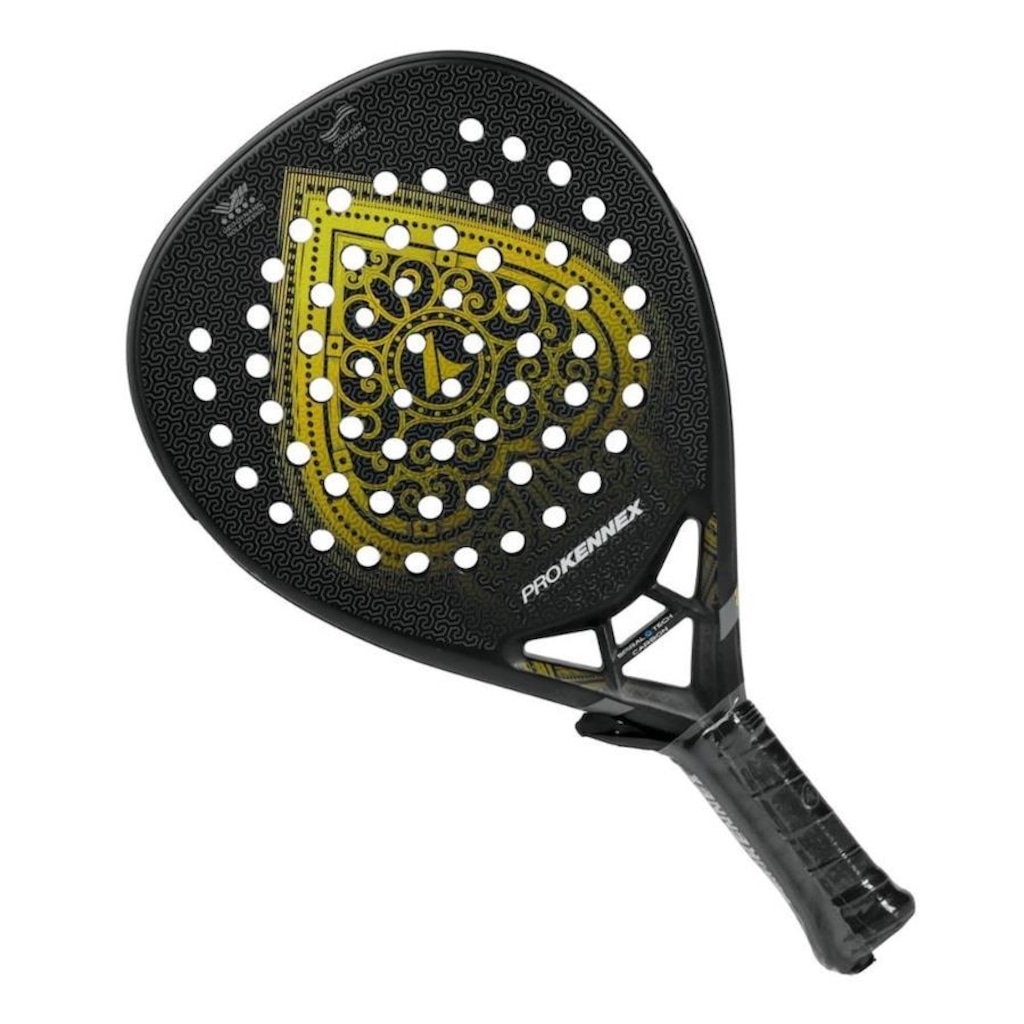 Imagem 1 do produto Raquete de Padel Prokennex Kinect Black Ace Gold
