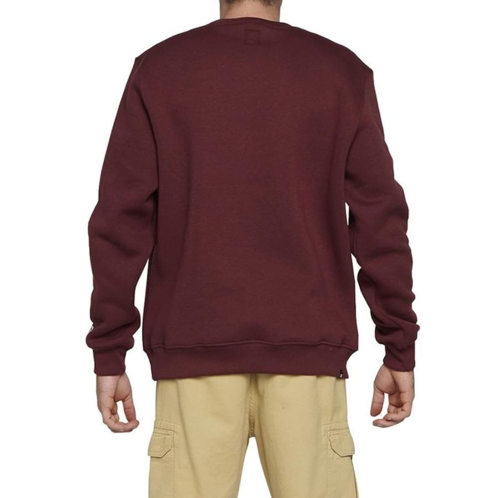 Imagem 2 do produto Blusão de Moletom sem Capuz Dc Shoes Careca Baselinecrew - Masculino