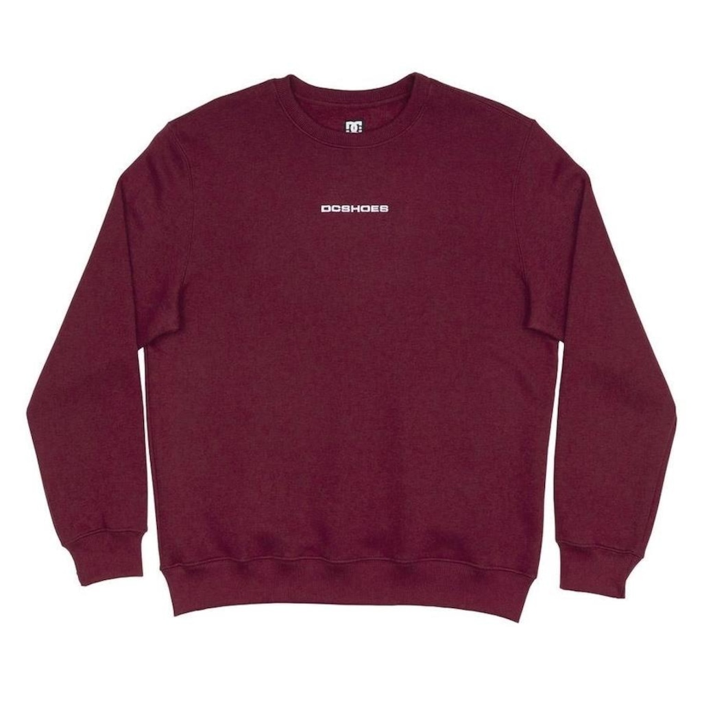 Imagem 3 do produto Blusão de Moletom sem Capuz Dc Shoes Careca Baselinecrew - Masculino