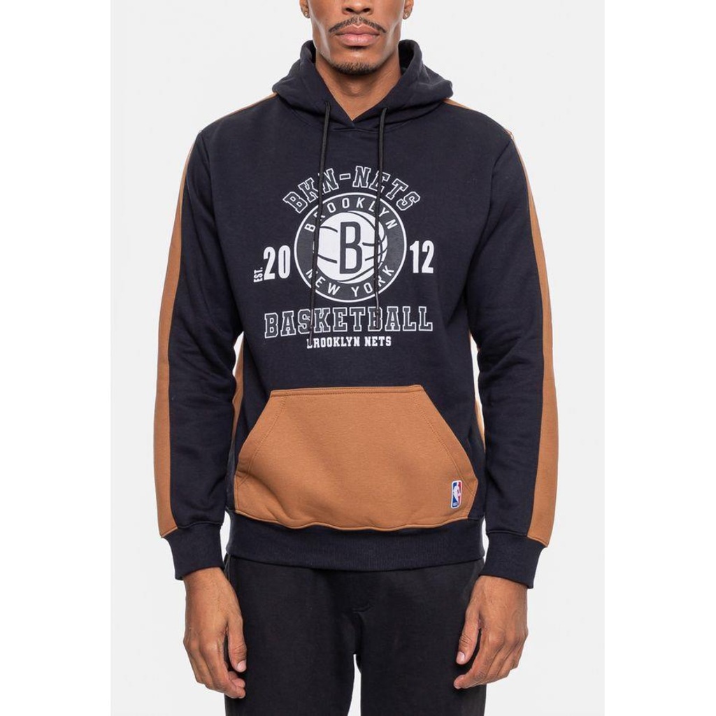 Imagem 3 do produto Blusão De Moletom Com Capuz NBA Team Town Brooklyn Nets - Masculino