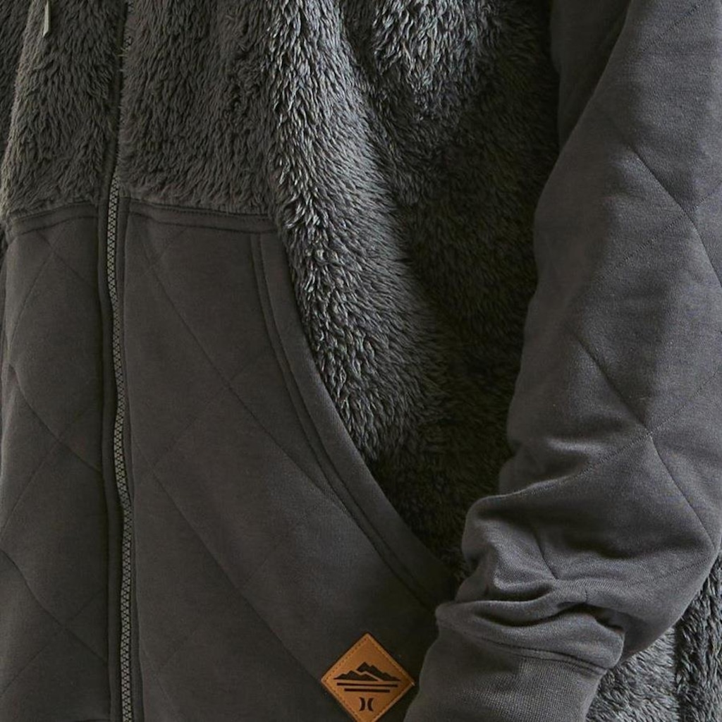 Imagem 3 do produto Blusão com Capuz Hurley Aberta Mix Full Zip Wt24 Masculina