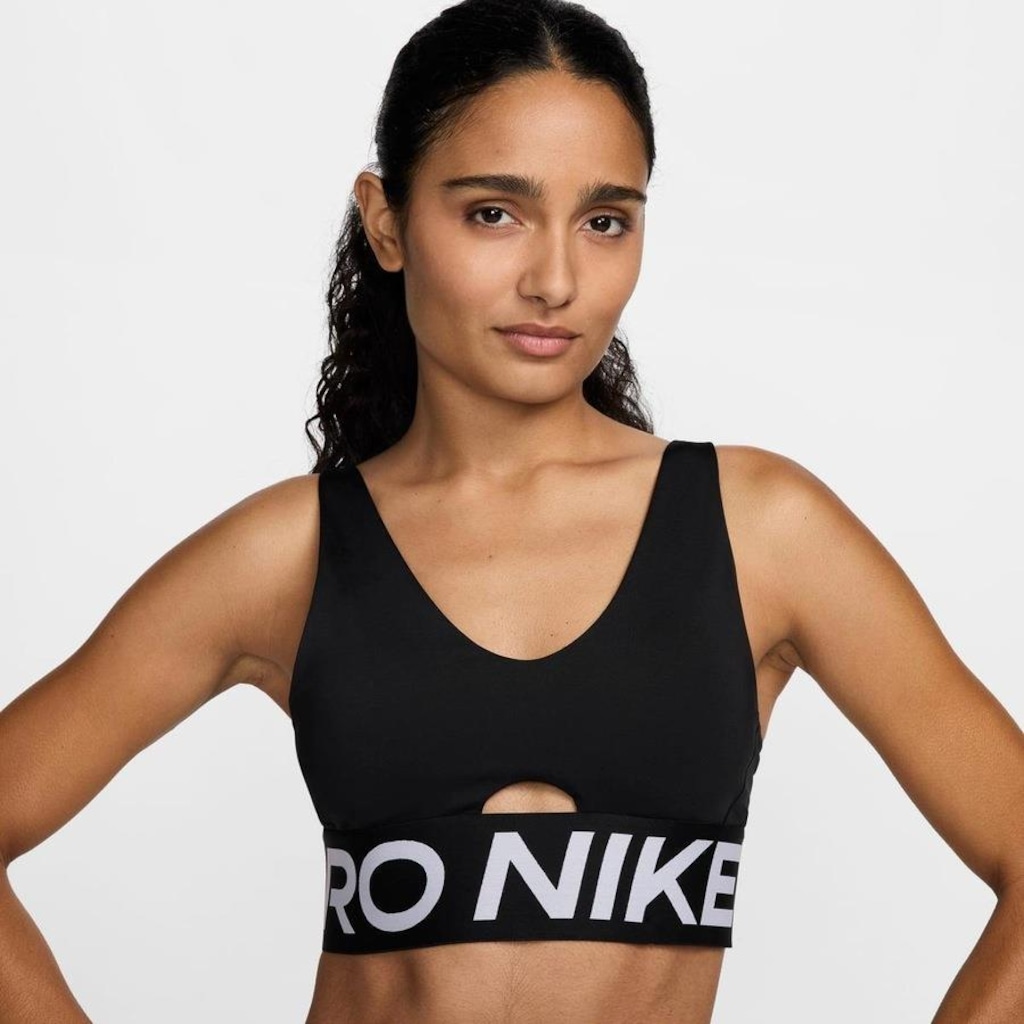 Imagem 2 do produto Top Fitness Nike Pro Indy Plunge - Feminino
