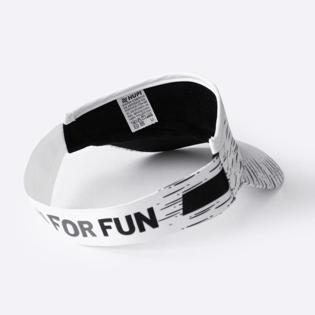 Imagem 2 do produto Viseira para Corrida Hupi Run For Fun - Adulto