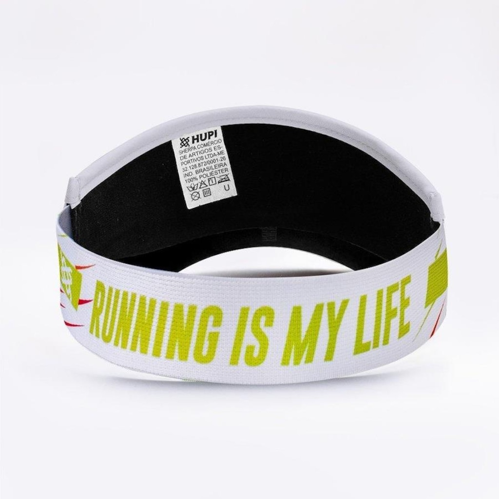 Imagem 5 do produto Viseira para Corrida Hupi Is My Life - Adulto