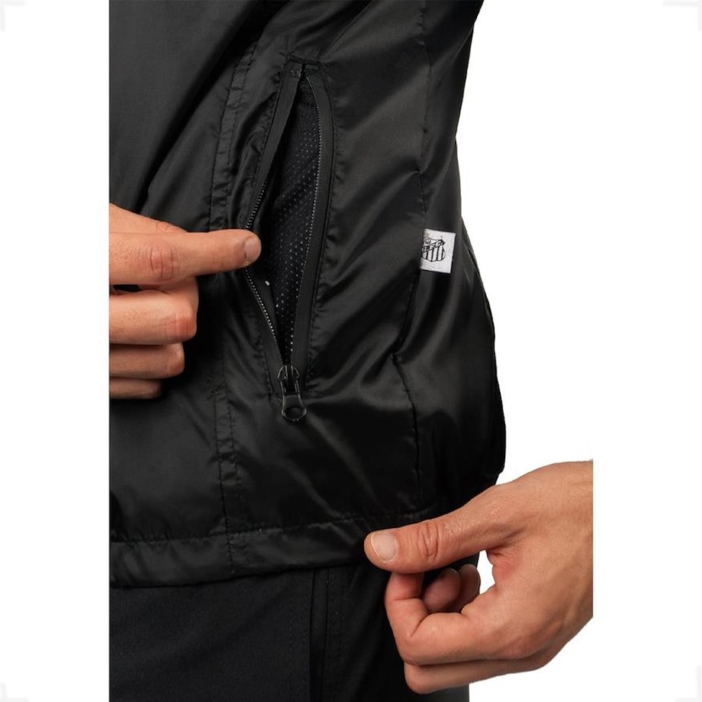 Imagem 5 do produto Jaqueta Corta Vento do Santos Oficial Surf Center Nylon - Masculina