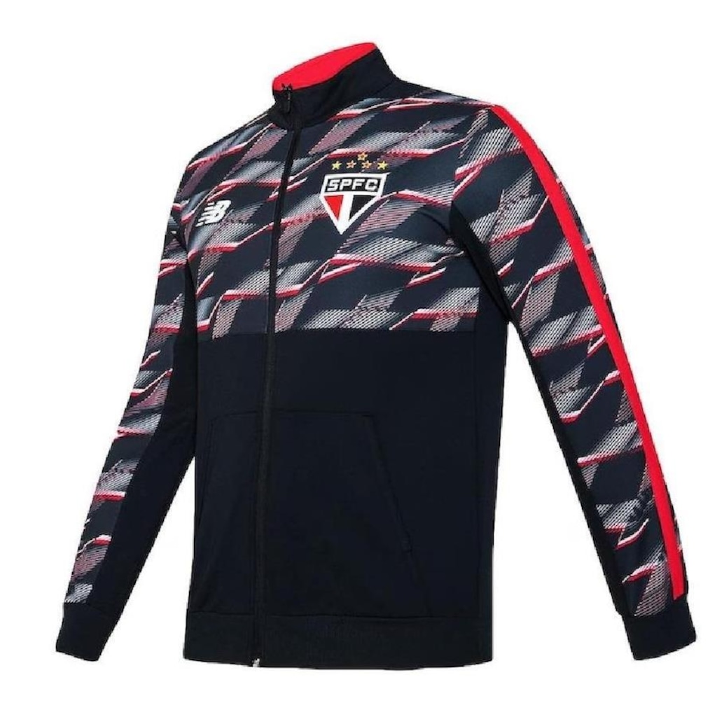 Imagem 2 do produto Jaqueta New Balance do São Paulo Pré Jogo 2024 - Masculina