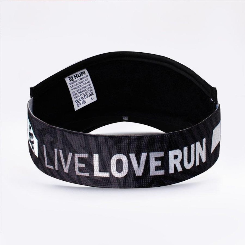 Imagem 5 do produto Viseira para Corrida Hupi Live Love Run - Adulto