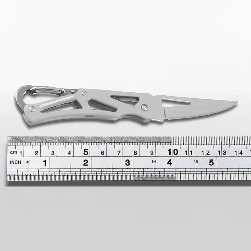 Imagem 2 do produto Canivete Gold Sports Inox Sobrevivência Camping Pesca Caça Dobrável
