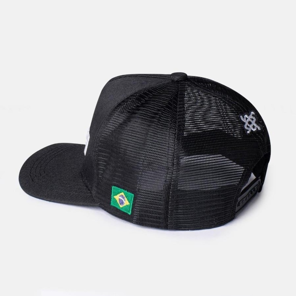 Imagem 2 do produto Boné Aba Curva Hupi Bordado - Snapback - Trucker - Adulto