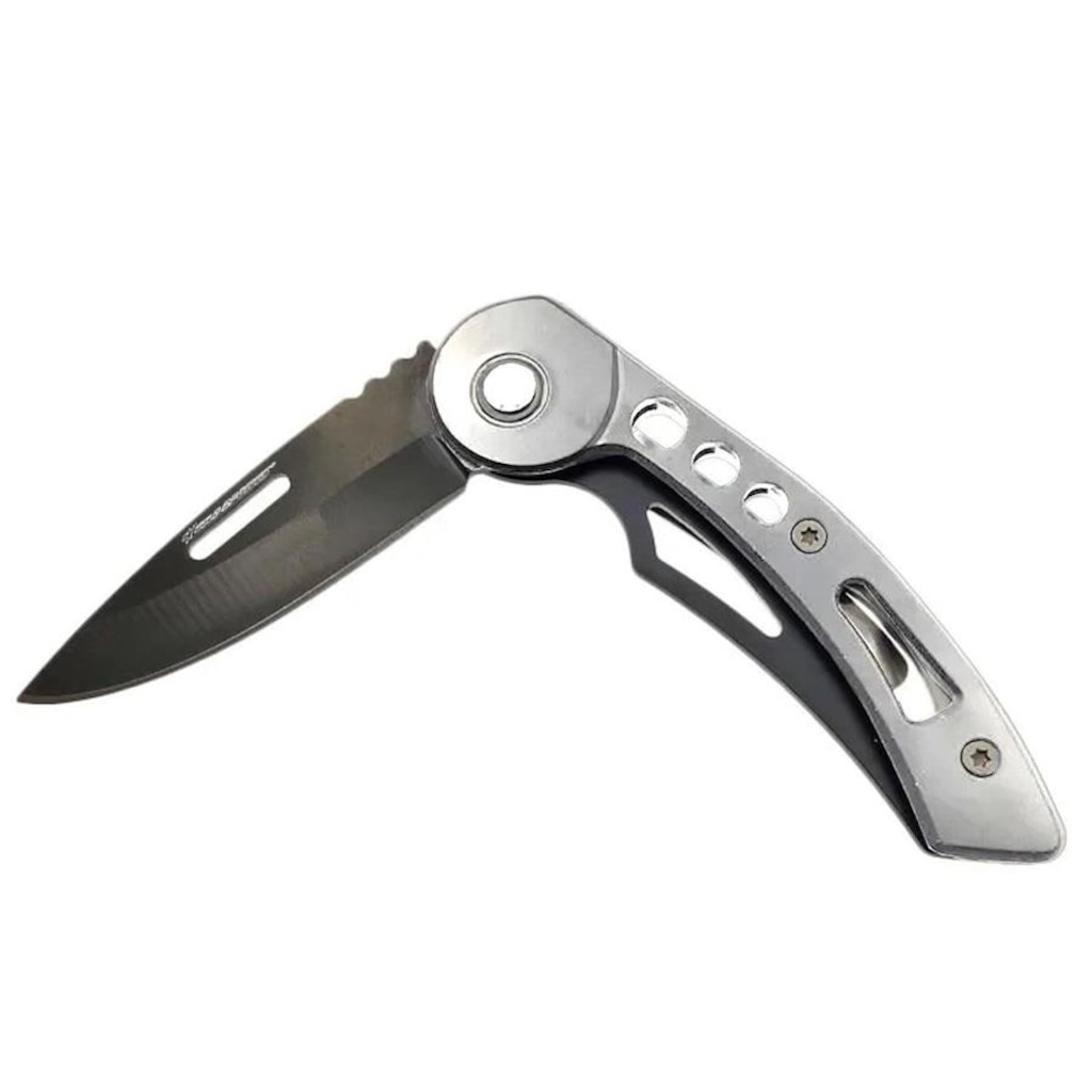 Imagem 2 do produto Canivete Dobrável Gold Sports Inox Sobrevivência Camping Pesca Caça