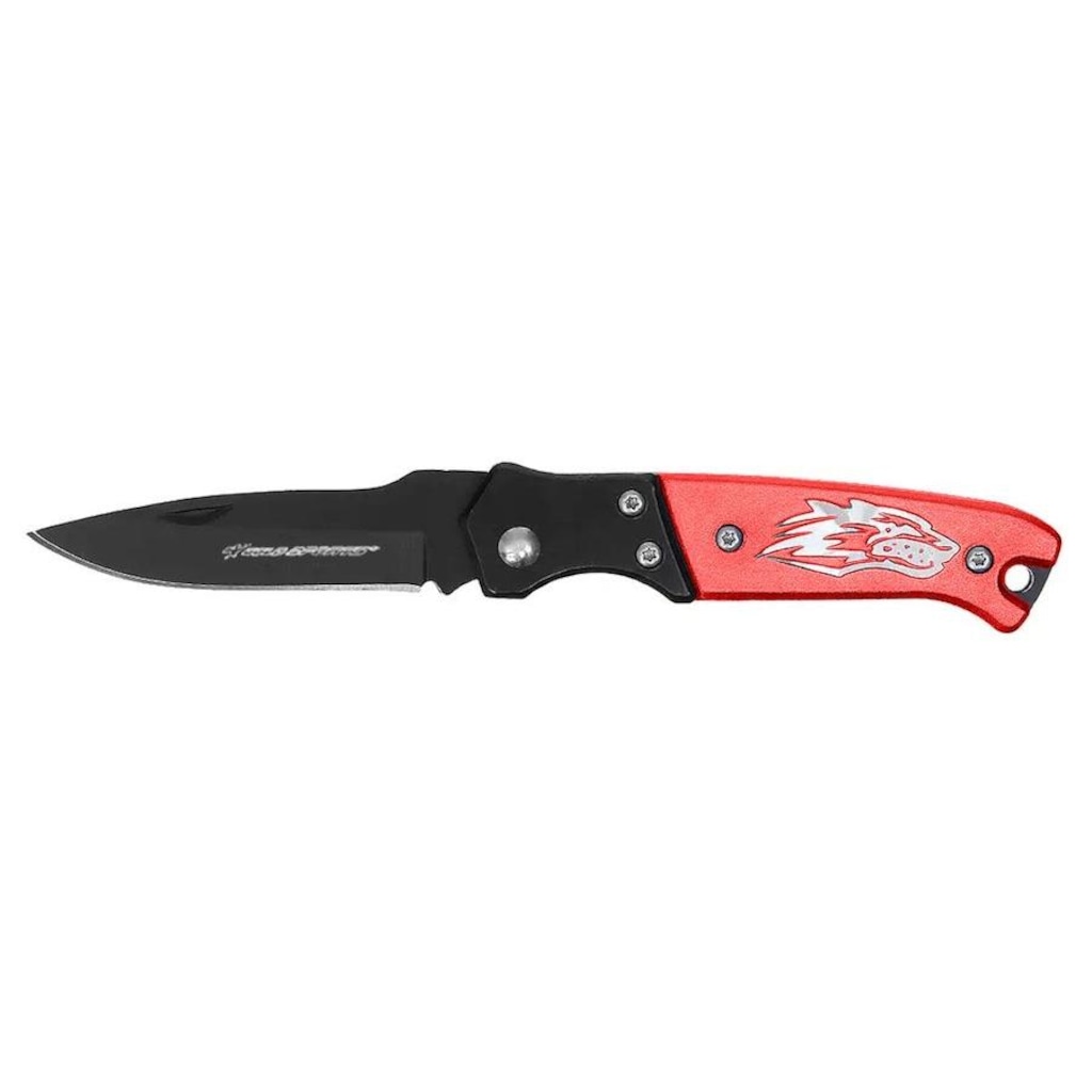 Imagem 2 do produto Canivete Dobrável Gold Sports Aço Inox Sobrevivência Camping Pesca Caça Fox