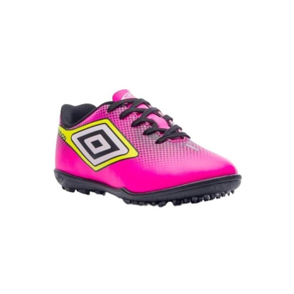 Imagem 2 do produto Chuteira Umbro Society Cannon Rosa Infantil-Unissex