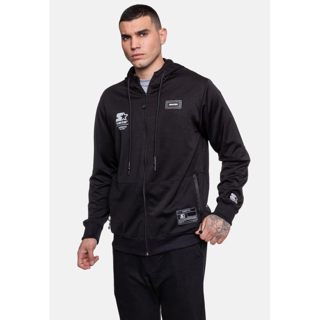 Imagem 4 do produto Blusão de Moletom com Capuz Starter Aberto - Masculino