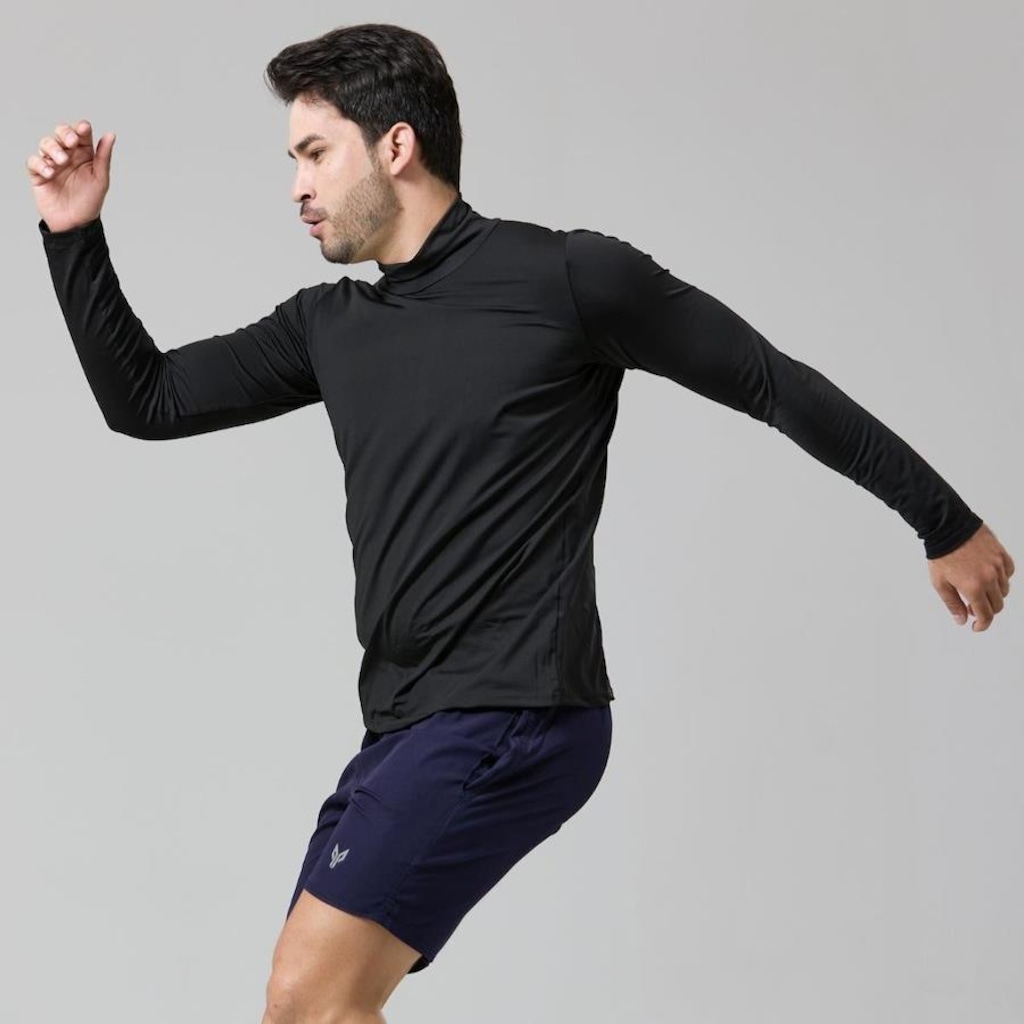 Imagem 3 do produto Camiseta Performance Wear Gola Alta Térmica Uv - 2 Unidades - Masculina
