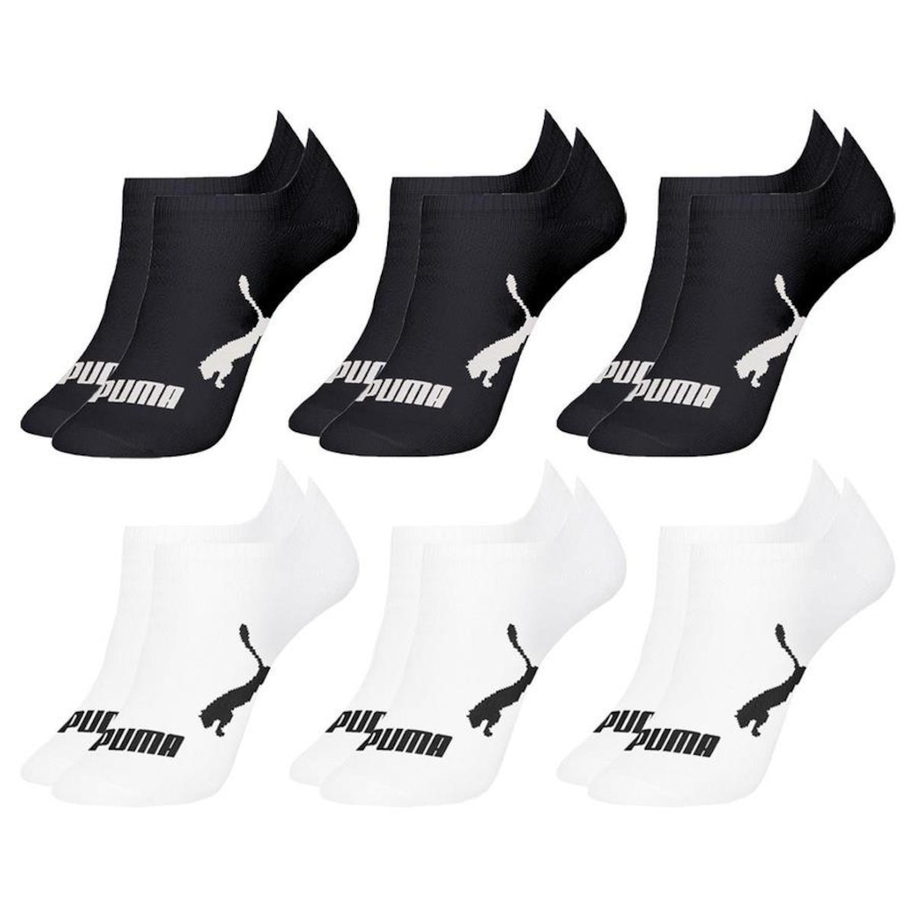 Imagem 1 do produto Meias Puma Sapatilha Esportiva - 6 Pares - Masculina