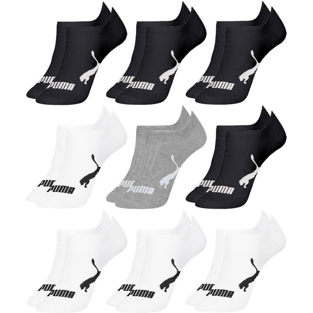 Imagem 1 do produto Meias Puma Sapatilha Esportiva - 9 Pares - Masculina