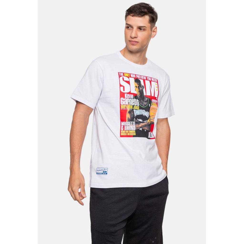 Imagem 3 do produto Camiseta Mitchell & Ness Slam Kevin Garnett - Masculina
