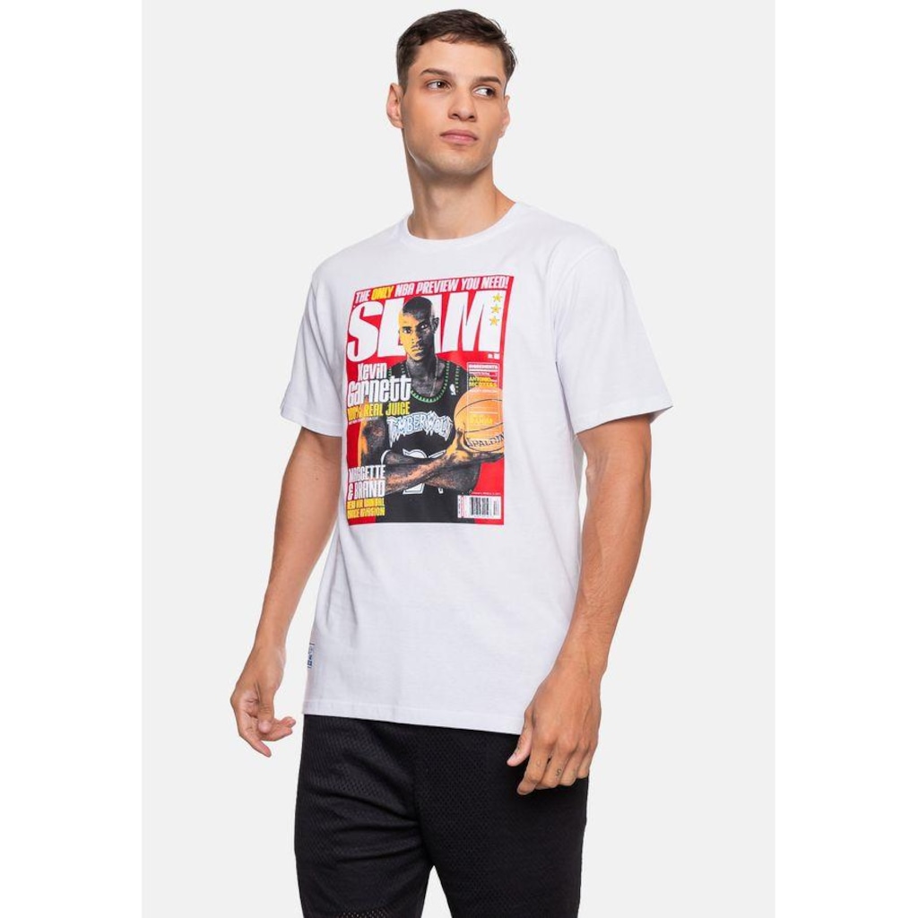 Imagem 4 do produto Camiseta Mitchell & Ness Slam Kevin Garnett - Masculina