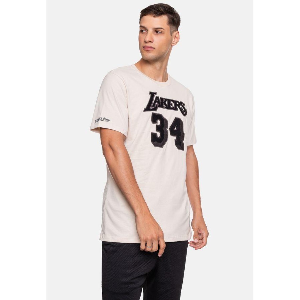 Imagem 4 do produto Camiseta Mitchell & Ness Los Angeles Lakers Shaquille O''''Neal - Masculina