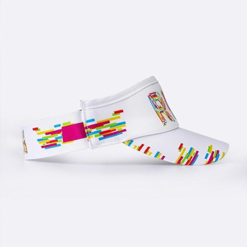 Imagem 2 do produto Viseira para Corrida Hupi Run Colors - Adulto