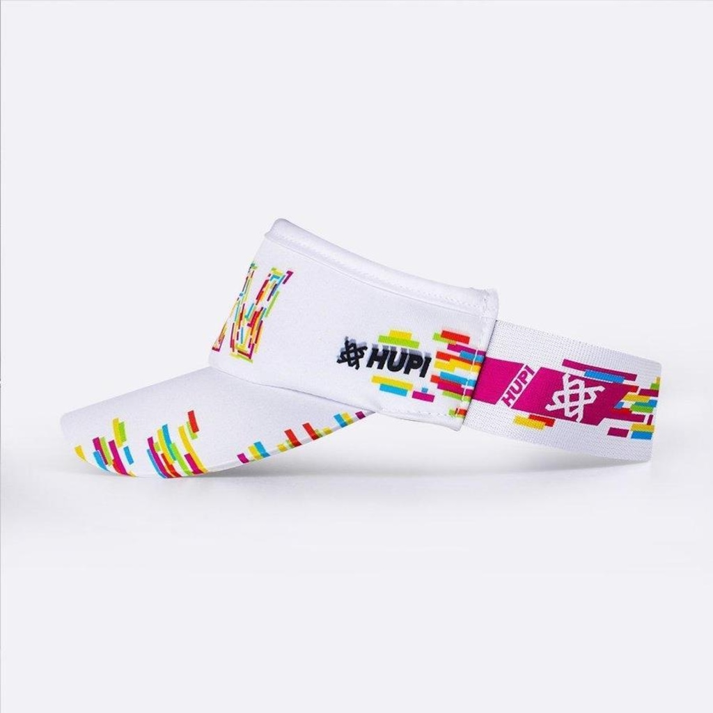 Imagem 3 do produto Viseira para Corrida Hupi Run Colors - Adulto