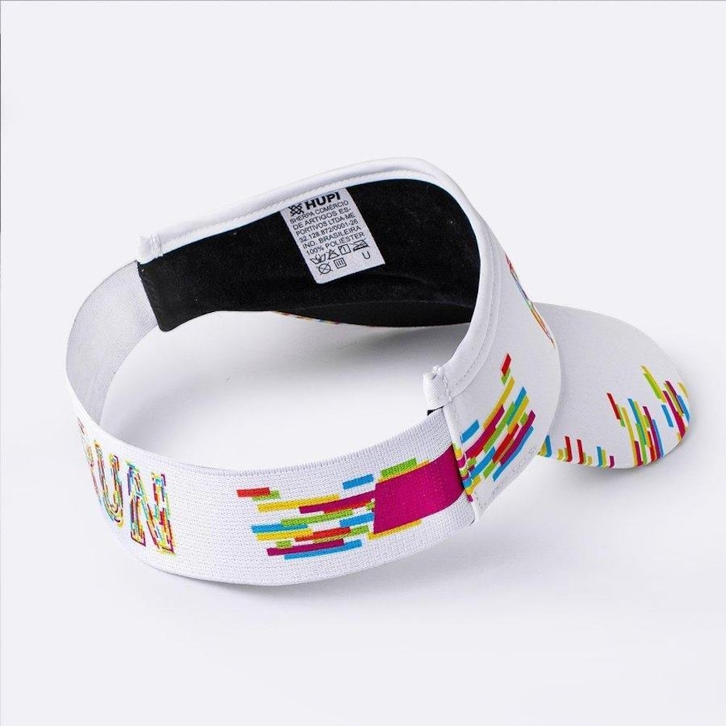 Imagem 4 do produto Viseira para Corrida Hupi Run Colors - Adulto