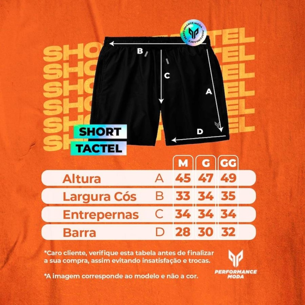 Imagem 5 do produto Short Performance Wear 3 Bolsos - Masculina